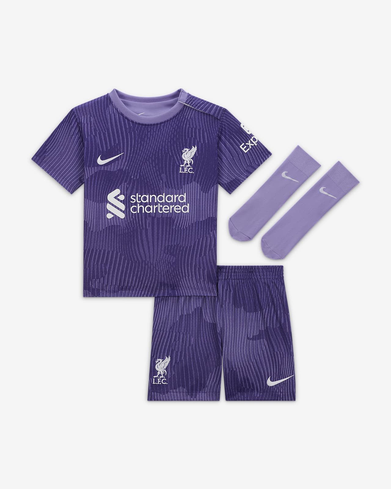 Liverpool F.C. 2023 24 Third Baby Toddler Nike Football 3 Piece Kit. Nike UK